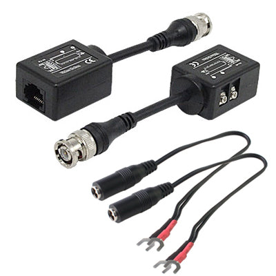 2 PCS Passive Video Balun CCTV Network UTP BNC 2 PCS Passive Video Balun CCTV Network UTP BNC